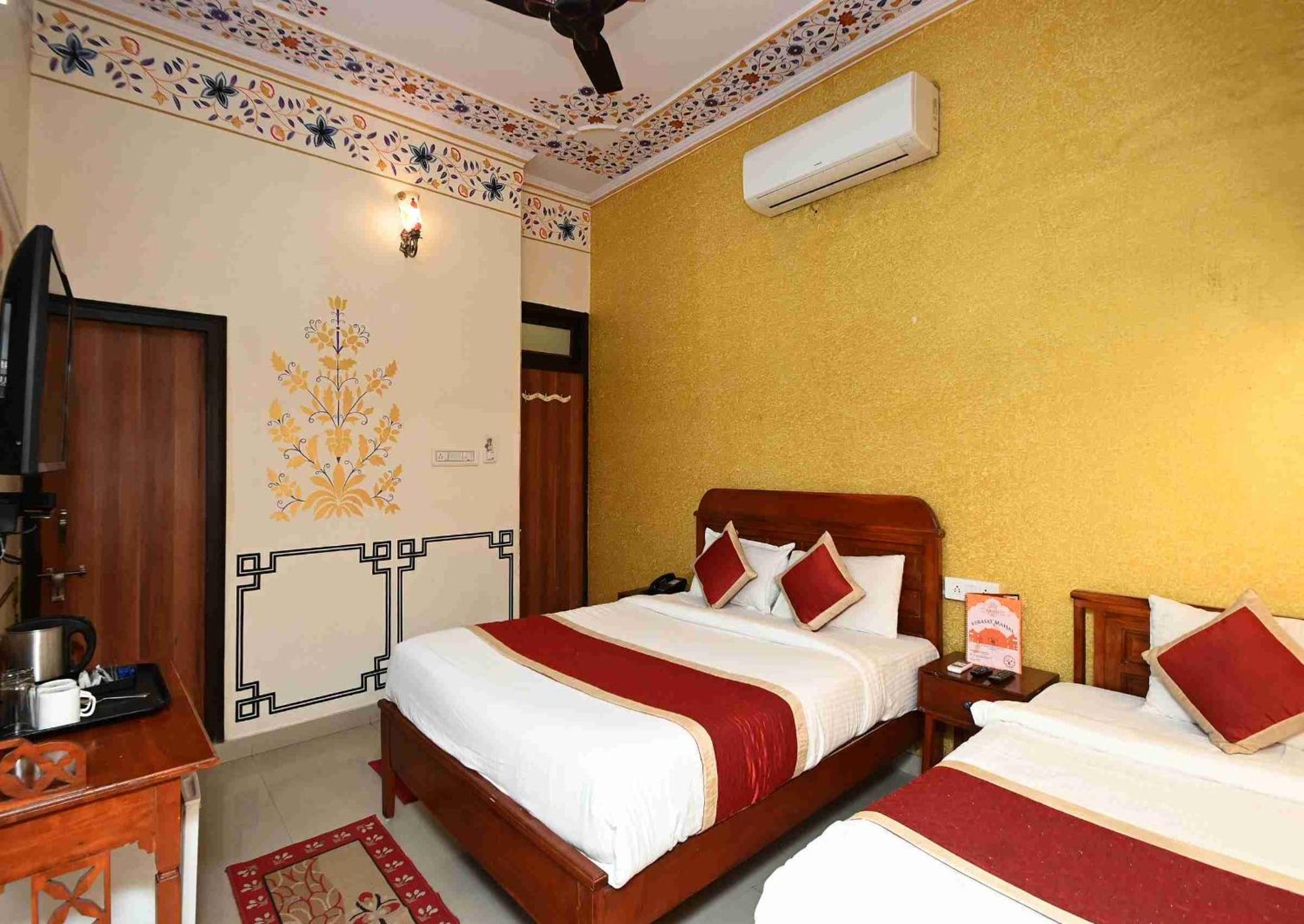 Virasat Mahal Heritage Hotel-Jaipur City Center Zewnętrze zdjęcie