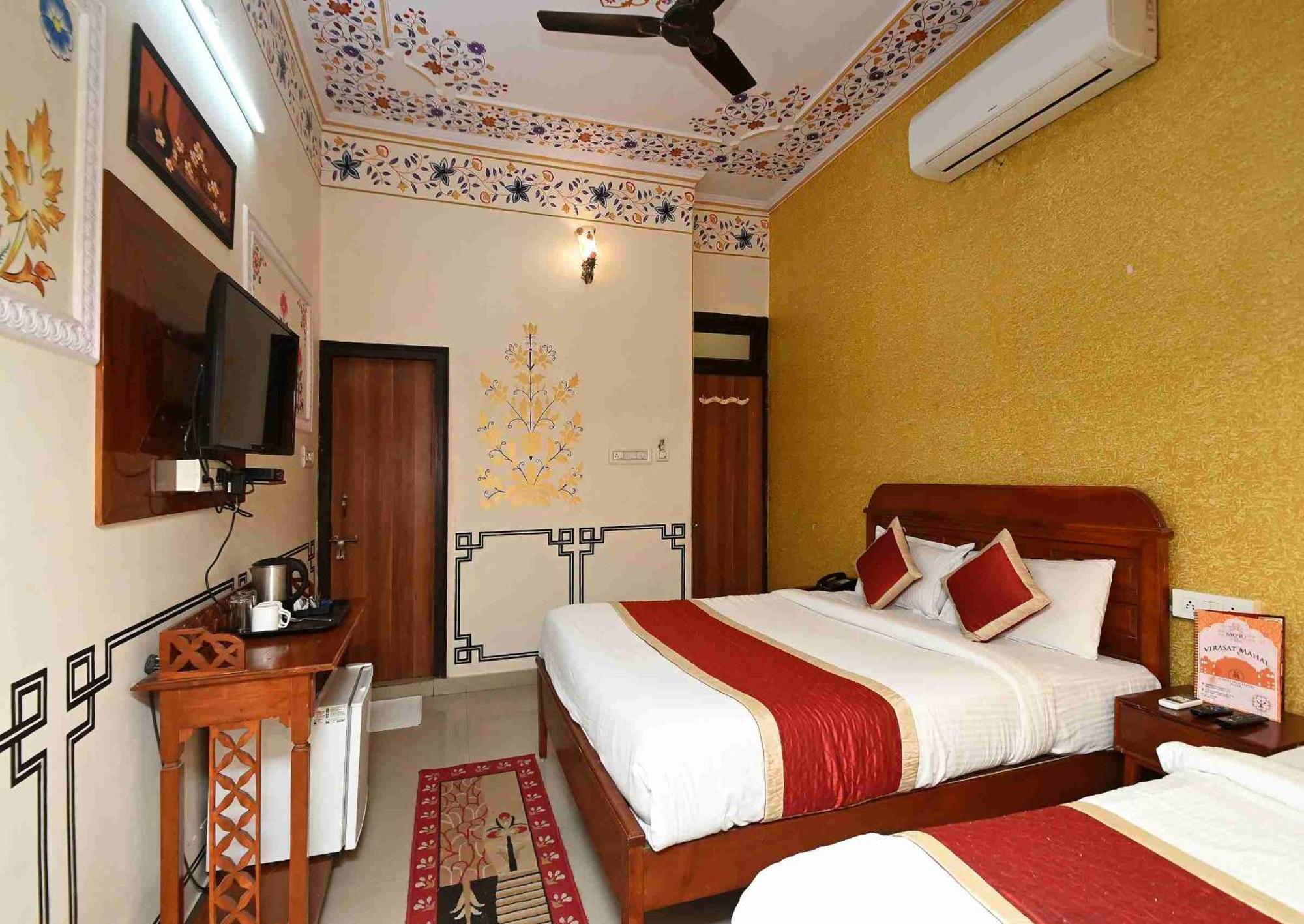 Virasat Mahal Heritage Hotel-Jaipur City Center Zewnętrze zdjęcie